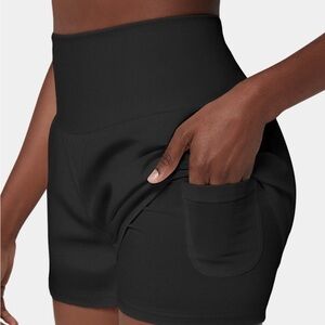 NWOT Halara super high waisted yoga shorts size 2X long 16-18